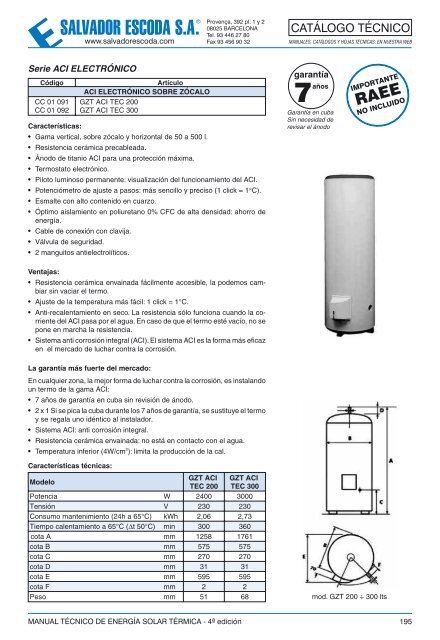 Energía Solar Térmica