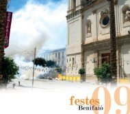Llibre festes 2009 - Ayuntamiento de Benifaió