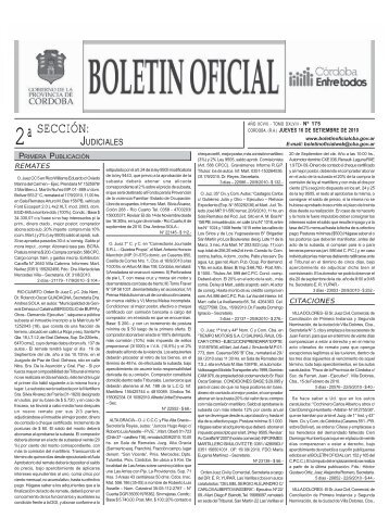 seccion2 modelo - Boletin Oficial