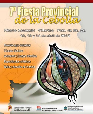 revista 7º fiesta-cebolla 2013.pdf - INTA