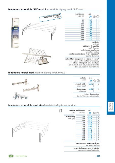 CATÁLOGO GENERAL GENERAL CATALOGUE - Amig