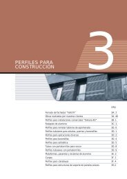 PERFILES PARA CONSTRUCCIÓN - Alu-Stock