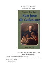 SAN JOSE DE CALASANZ - Archivo Calasanz