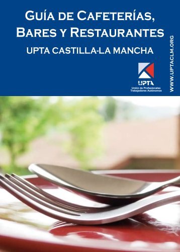 Guía de Cafeterías, Bares y Restaurantes - Upta CLM