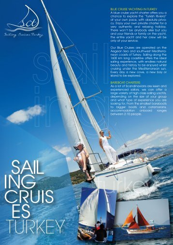 SCT Brochure ENG - Sailing Cruises Turkey
