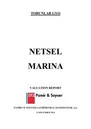 Netsel Marina Valuation Update Final - Torunlar GYO