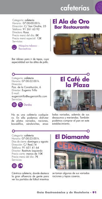 Guia Gastronomica y de Hosteleria de San Sebastian de los Reyes