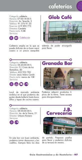 Guia Gastronomica y de Hosteleria de San Sebastian de los Reyes