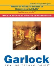 GARLOCK Producción de metales primarios