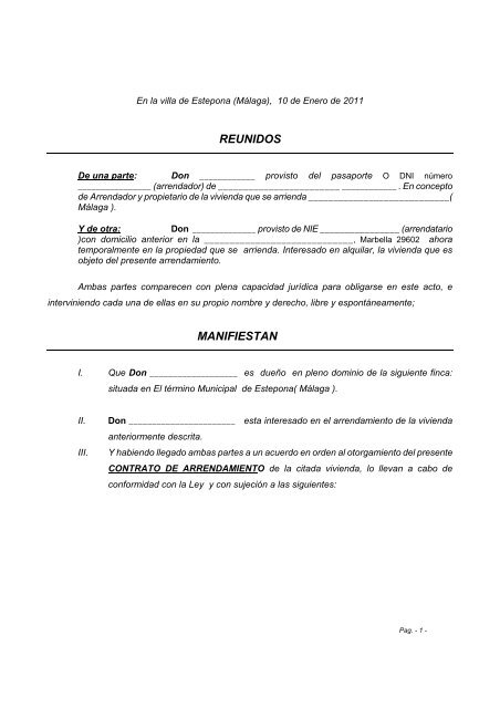 Descargar Contrato De Arrendamiento Web Haciendas Garcia Navarro