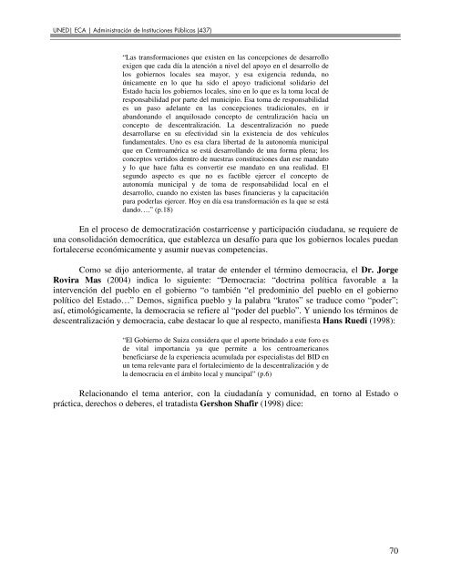 GE0427 Evolucion del Estado Costarricense y su ... - Página de inicio