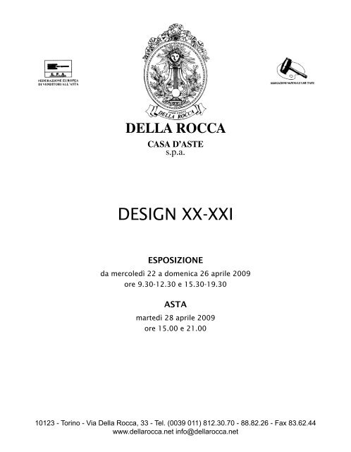 pdf catalogue (10 Mb) - Della Rocca Casa d'Aste
