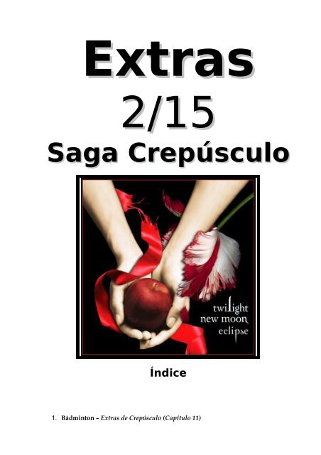 Extras -Saga Crepúsculo- - Edward y Bella