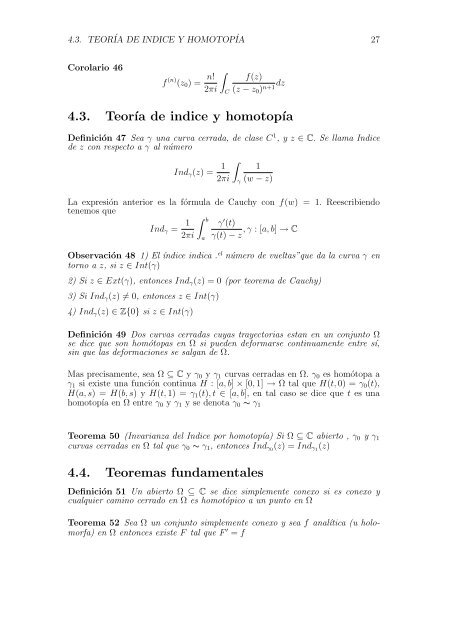 Apuntes de Variable Compleja - Carlos Lizama homepage ...
