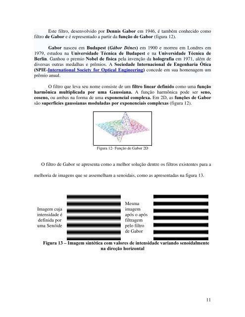 Filtros Compostos e Adaptativos: o filtro de Gaussiano, Laplaciano ...