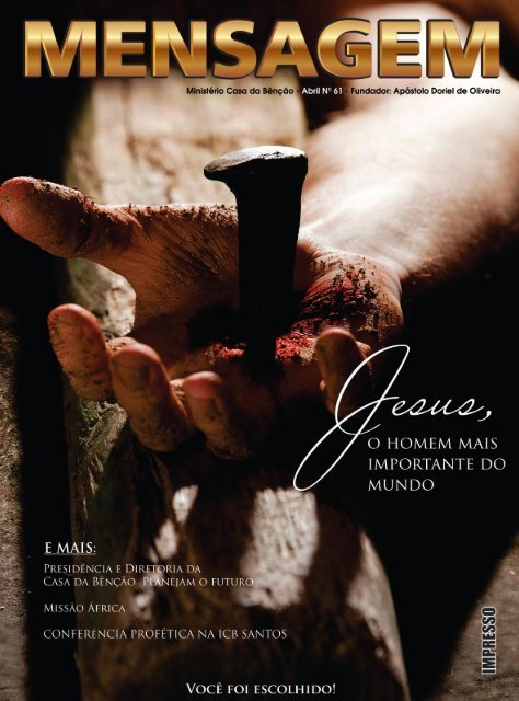 1 | MENSAGEM - ABRIL 2013