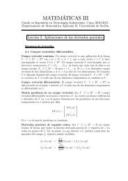 MATEMÁTICAS III - Matemática Aplicada II