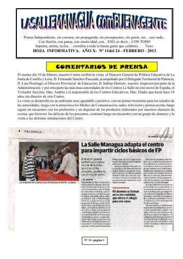 Prensa Independiente año X nº 11 del 24-2-2013