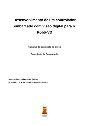 Desenvolvimento de controlador embarcado com visão digital para ...