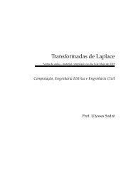Transformadas de Laplace - Sercomtel