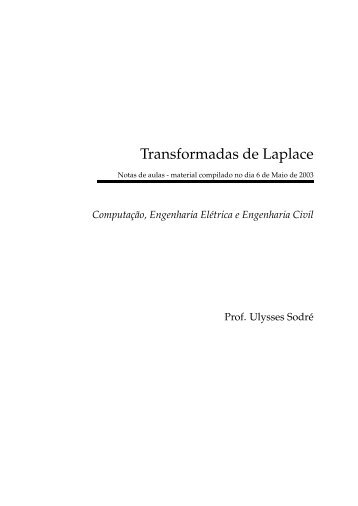 Transformadas de Laplace - Sercomtel