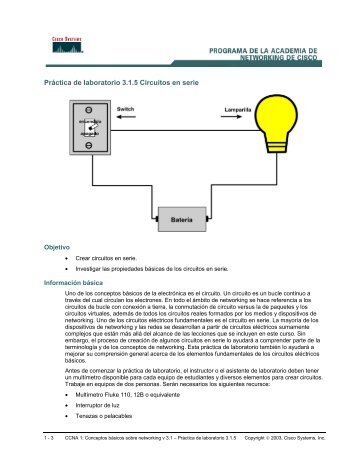 Práctica de laboratorio 3.1.5 Circuitos en serie - UTEZ