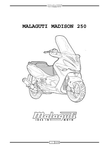 MALAGUTI MADISON 250 - Carl Salter