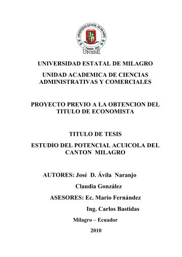 PROYECTO 5.pdf - Repositorio de la Universidad Estatal de Milagro ...