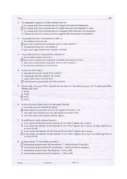 Fisica IAS l Un lampadario è appeso al soffitto ... - fabiobonoli .it