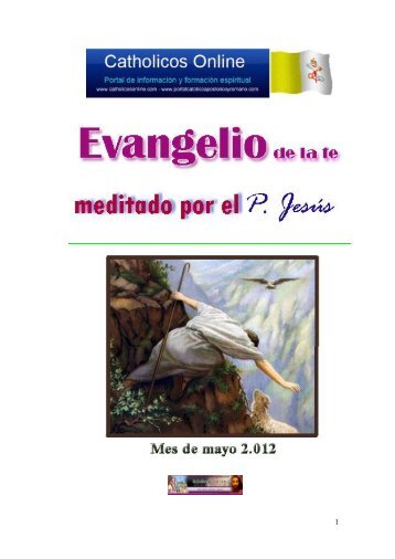 Descargar PDF Evangelios mes de Mayo 2.012 - Catholicos Online
