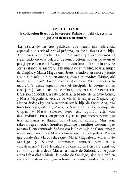 Sobre Las 7 Palabras Pronunciadas Por Cristo En La ... - OpenDrive