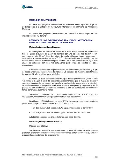 Documento completo, 577 páginas. - Ministerio de Agricultura ...