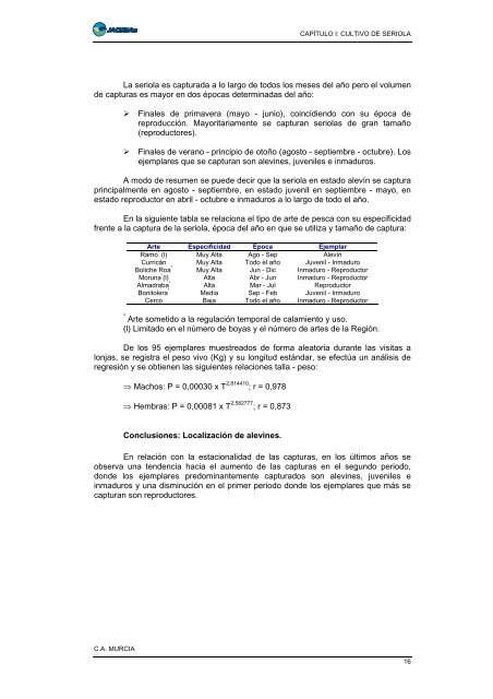 Documento completo, 577 páginas. - Ministerio de Agricultura ...