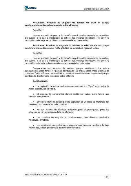 Documento completo, 577 páginas. - Ministerio de Agricultura ...