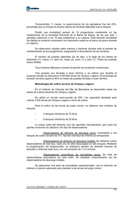 Documento completo, 577 páginas. - Ministerio de Agricultura ...