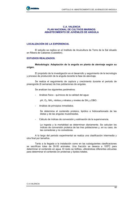 Documento completo, 577 páginas. - Ministerio de Agricultura ...