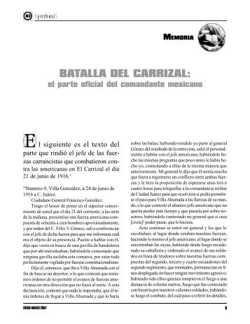 BATALLA DEL CARRIZAL: