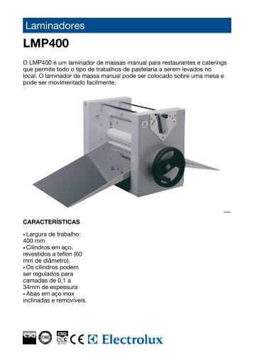 LMP400 é um laminador - Electrolux