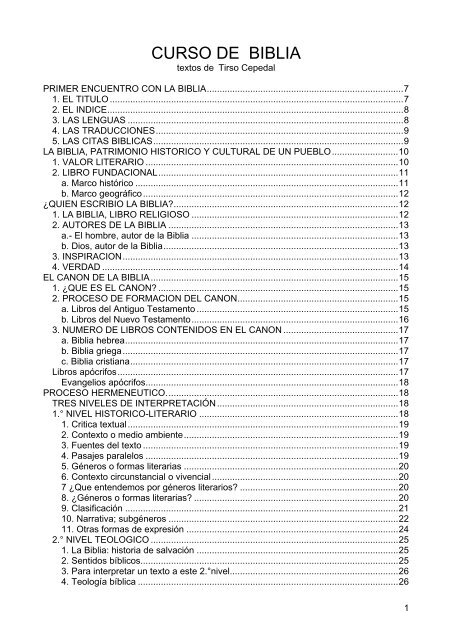 Diez Características Distintivas de La Biblia, PDF, Biblia