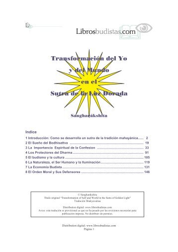 Transformación del Yo y del Mundo en el Sutra de ... - Libros Budistas