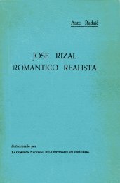 José Rizal, romántico realista