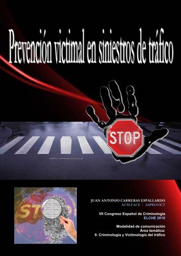 Prevención victimal en siniestros de tráfico - Juan Antonio Carreras ...