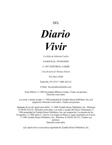 Biblia del diario vivir - Y La Verdad Nos Hara Libres