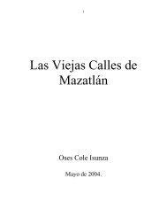 Las Viejas Calles de Mazatlán