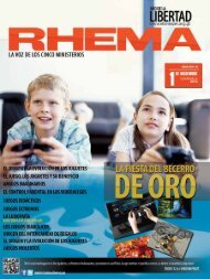 revista rhema diciembre 2012. - Ministerios Ebenezer Guatemala