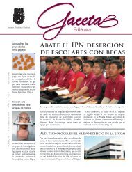 AbAtE El IPN dESERcióN dE EScOlARES cON bEcAS - Ccs.ipn.mx ...