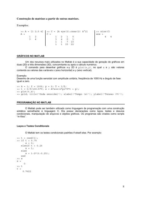 1. Tutorial Matlab - USP