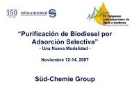 Süd-Chemie Group “Purificación de Biodiesel por Adsorción ...