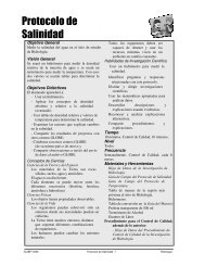 Protocolo de Salinidad - Programa GLOBE Argentina