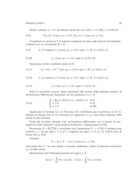 Applicazioni della teoria del minimax a problemi ... - Portale Posta DMI